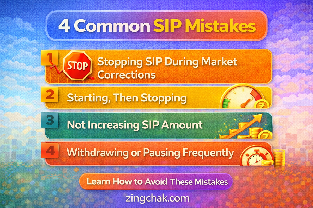 4 Common SIP Mistakes That Can Hurt Your Long-Term Wealth